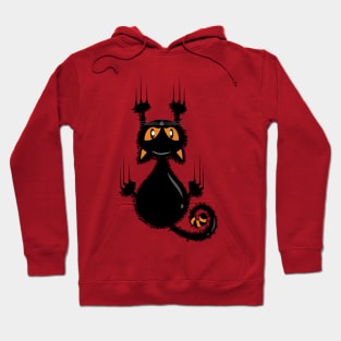 Sliding cat Hoodie